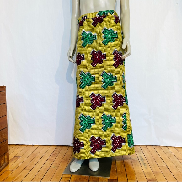 West African Senegal Top,Skirt And HEAD-WRAP - Picture 7 of 13